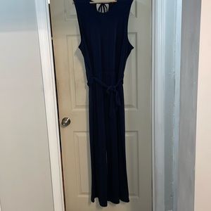 Banana Republic sleeveless belted jumpsuit